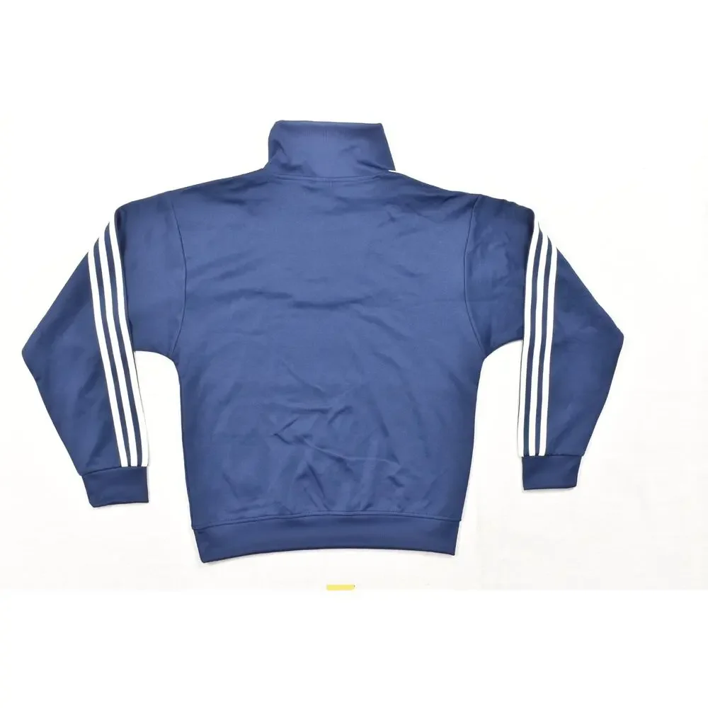 Adidas Originals Men's S Funnelneck TT Track Top Night Indigo Blue IZ4805 NWT